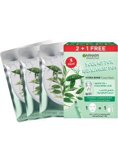 SkinActive Green Tea Super Hydrating + Rebalancing Tissue Mask Bundle 2+1 Free - pzsku/Z29EF39C66ADA5C00EDD7Z/45/_/1732608980/10775936-aef9-440b-ab9e-c12d7c875d0b