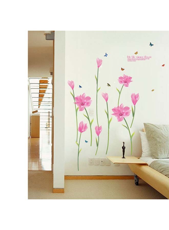 نيبمينينت ملصق جداري بطبعة أزهار زنبق جميلة متعدد الألوان 60x90سنتيمتر - Image 2