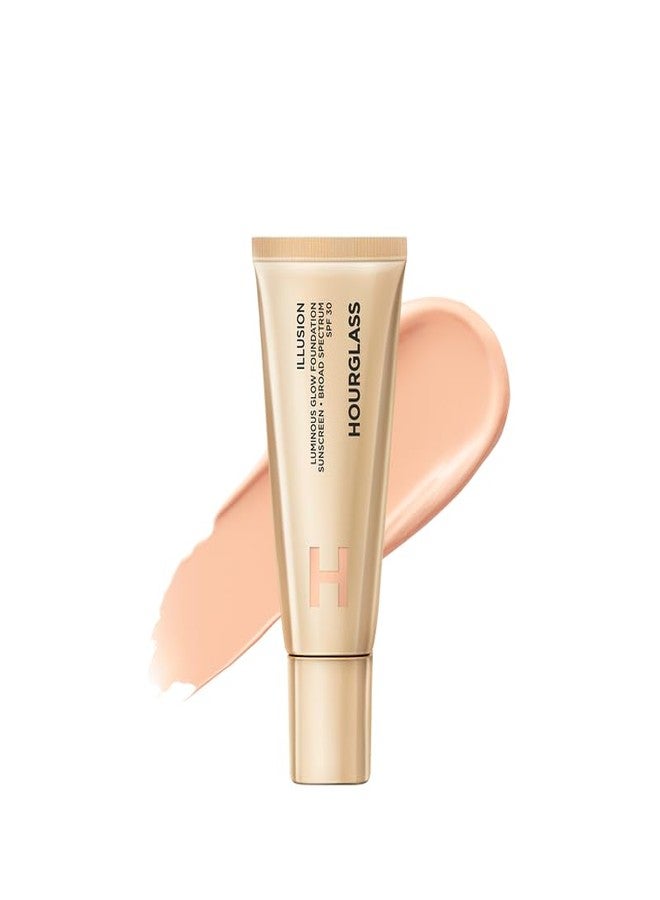 أورجلاس كريم أساس Hourglass Illusion Luminous Glow مع عامل حماية من الشمس SPF 30 - Image 1