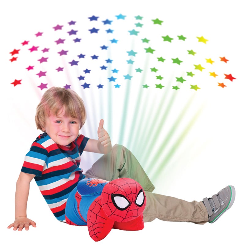 Pillow Pets Marvel Spider-Man Sleeptime Lite 11" Stuffed Animal Plush Pillow & Nightlight - Image 3