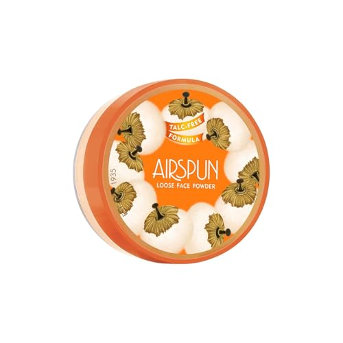 Airspun Loose Setting Powder TalcFree Pore Minimizer Oil Absorbing Face Powder Honey Beige - Image 1