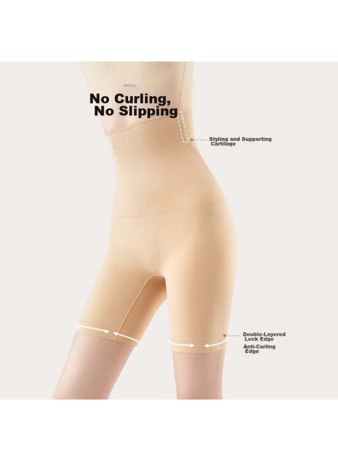 Bejirog Beiji Rong Tummy Control Pants, Waist-slimming Safety Shorts, Anti-exposure Device, Plus Size, Thin Shaping Waist-high Butt-lifting Pants For Women, Summer  - Image 4
