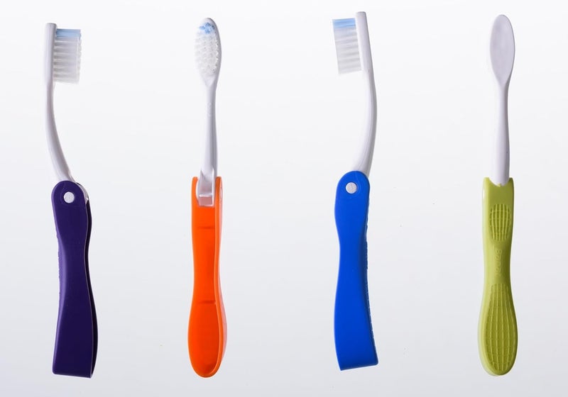 Banat Mini Travel Toothbrush & Toothpaste Set – Compact Folding Brush + 15ml Paste – Ideal for Travel, Office, and Emergencies - Image 5