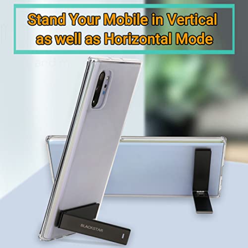 Blackstar Mobile Stand/Kickstand/Mobile Holder (Made of Metal) - Just Paste on Back of Mobile or Cover and Start Using (for All Mobiles) (Model Name - Magic M1) - Image 3