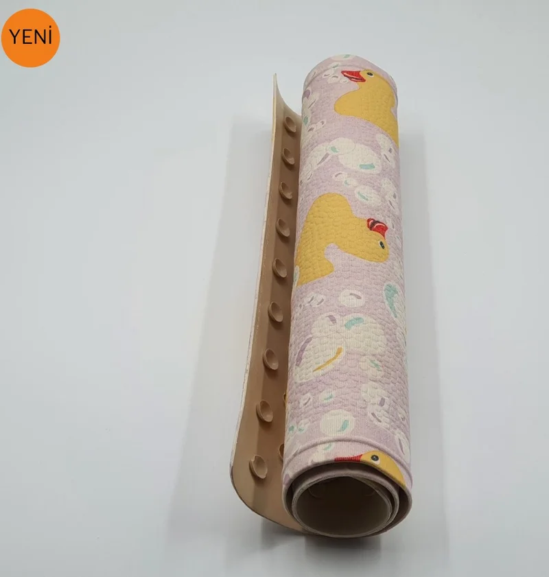 ستايل Shower Cabin Bathtub Vacuum PVC Non-Slip Hygienic Mat 40 x 70 Twinswan