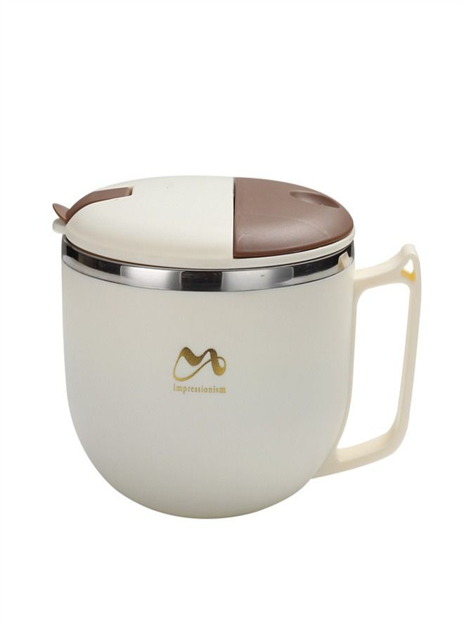 Loquat 304 Stainless Steel Timer Instant Noodles Lunch Box 