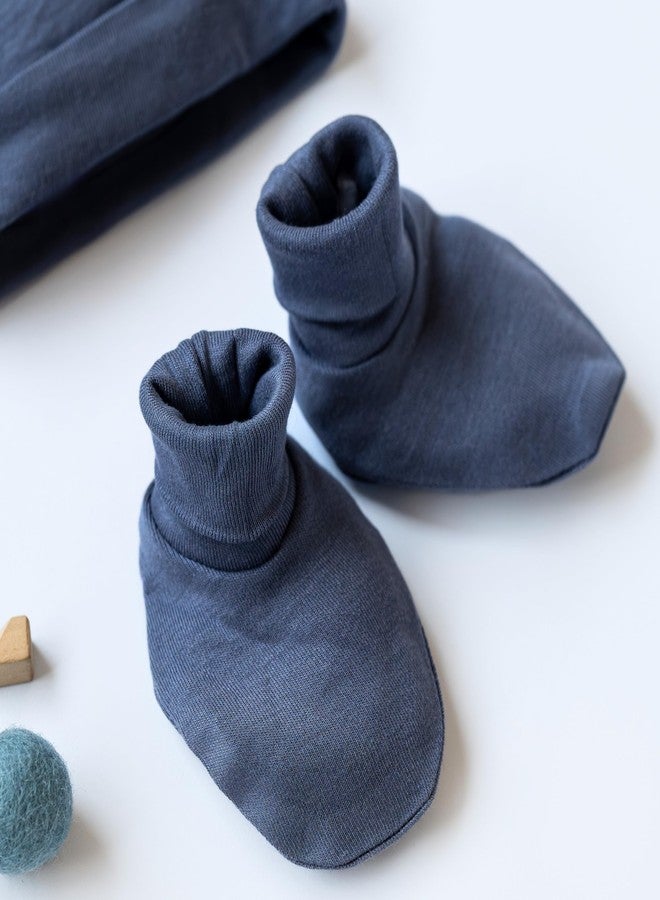 Cocoon Care Premium Bamboo Muslin Baby Set - Ultra-Soft Newborn Essentials Including Cap, Mittens, and Socks for Ultimate Comfort and Breathability - Image 5