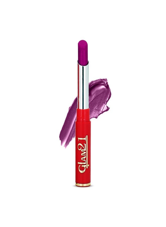 Glam 21 Glam21 Matte Pro Ink Non Transfer Lipstick | Long Lasting | Ultra Pigmented | 07 Purple Chic - Image 1