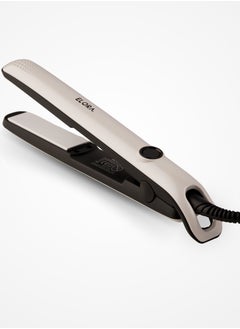 ELORA Elora Portable 360-Degree Swivel Cord Hair Straightener with Ceramic Plates ELPC-1893 Elora Pearl White  - Image 2