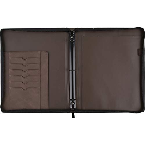 AT-A-GLANCE Day Runner Undated Harrison Leather Day Planner, 8-1/2-x-11-inch (307-0304), Brown - Image 5