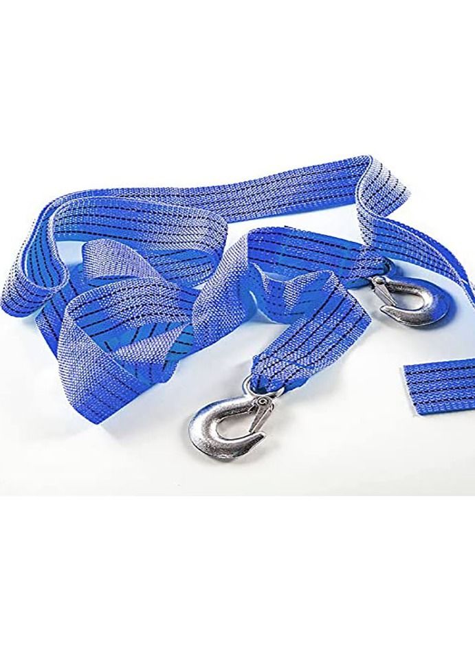 Generic Set of Universal heavy Stretch Tow rope with hooks for cars and trucks and cotton gloves - Image 2