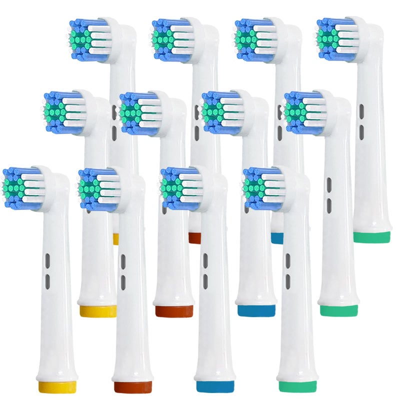 ARTCESAR 12 Pack Replacement Toothbrush Heads for Oral B Braun,Soft Precision Electric Toothbrush Heads,Deep and Precise Cleaning for Most Oral B Replacement Heads Refills - Image 1