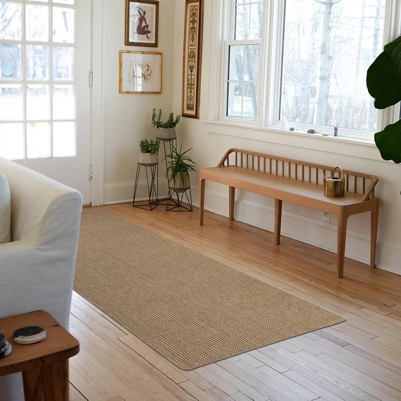 Earthall Boho Runner Rug 2 × 6 قدمًا قابلة للغسل للممرات للممرات المدعومة المدعومة من المطبخ المدعوم من عداء السجاد الداخلي للدخول إلى غرفة نوم المطبخ المدخل الطبيعي - Image 5