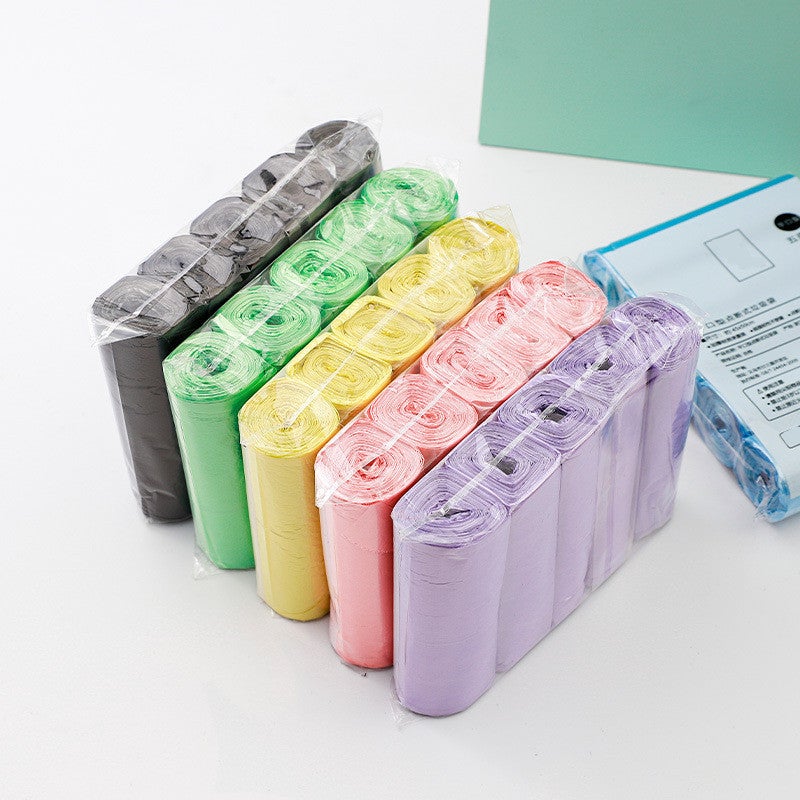 Garbage Bags Thickened Garbage Bags Household Flat Point Break Plastic Bags Disposable Plastic Bags Manufacturers - Image 4
