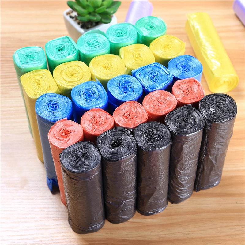 Garbage Bags Thickened Garbage Bags Household Flat Point Break Plastic Bags Disposable Plastic Bags Manufacturers - Image 5