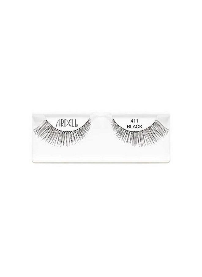 أرديل رموش صناعية من Ardell Curvy Lash 411 باللون الأسود + غراء شفاف مزدوج 1 جرام  - Image 2