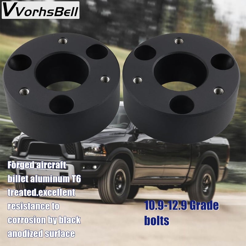 VVORHSBELL 3" Front Leveling Lift Kits for 2009-2022 Ram 1500 4WD - Image 4