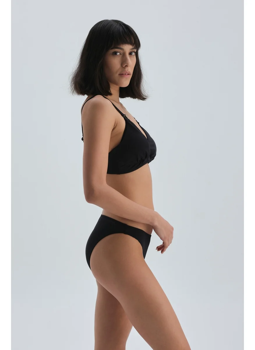 داجي Black Breastfeeding Bikini Top