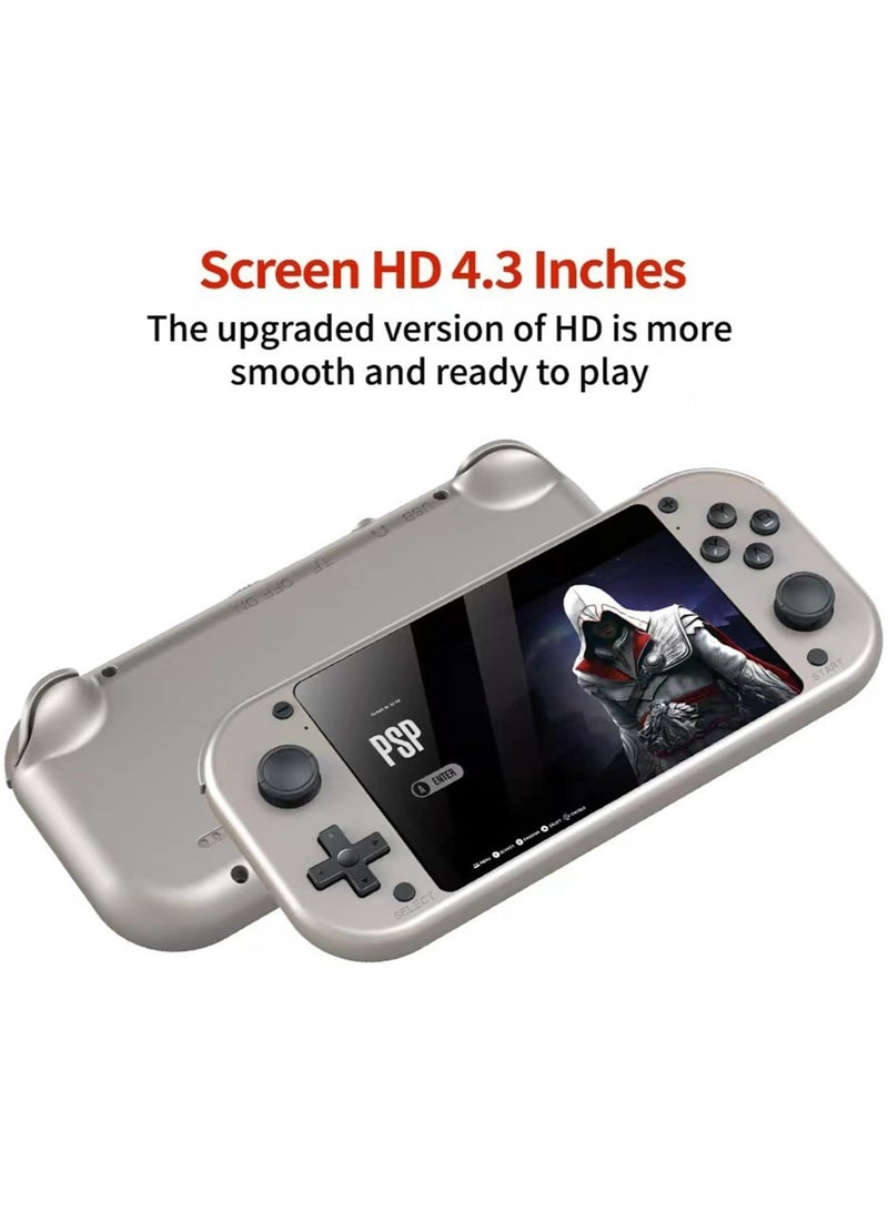 M17 Retro Handheld Game Console 4.3 Inch LCD, 64G/128G Emuelec Video Game Player with 20000+ Classic Games, Portable Gaming System with 480x272 Screen, Ideal for Arcade, NES, Sega, and PS1 Fans (64G 20000+ Games) - Image 3