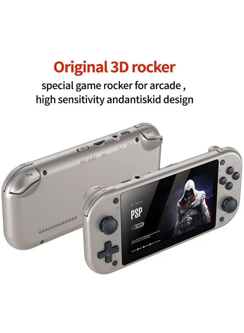 M17 Retro Handheld Game Console 4.3 Inch LCD, 64G/128G Emuelec Video Game Player with 20000+ Classic Games, Portable Gaming System with 480x272 Screen, Ideal for Arcade, NES, Sega, and PS1 Fans (64G 20000+ Games) - Image 4