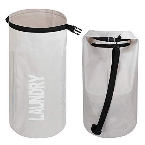 WOWLIVE WOWLIVE Extra Large Foldable Laundry Hamper Durable Laundry Basket Collapsible Laundry Bag Backpack Laundry Liner Dirty - Image 1