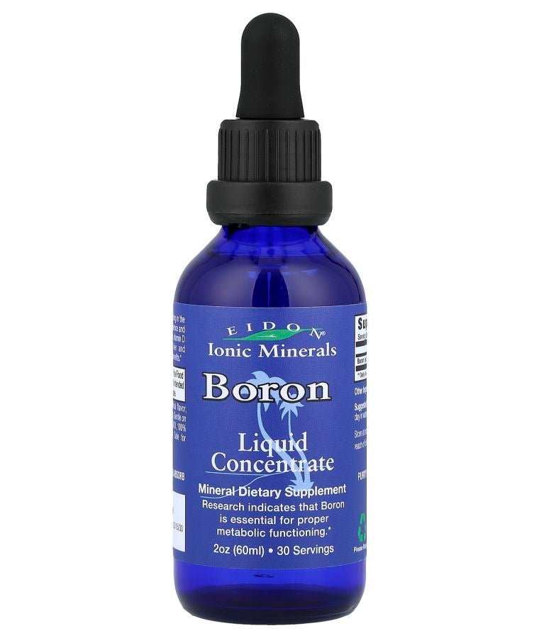 Eidon Ionic Minerals Boron Liquid Concentrate 2 oz (60 ml)