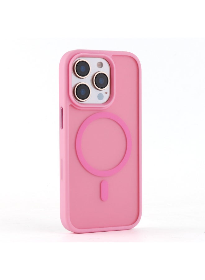 Generic - For Iphone 16Promax Skin-sensitive Magnetic Suction Phone Case Smart Touch Button Ai Photo Button For Iphone16-Color:Ai Button-2.0 Skin-feeling Magnetic Shell-pink-Applicable Models:For Iphone 16 Plus - Image 1