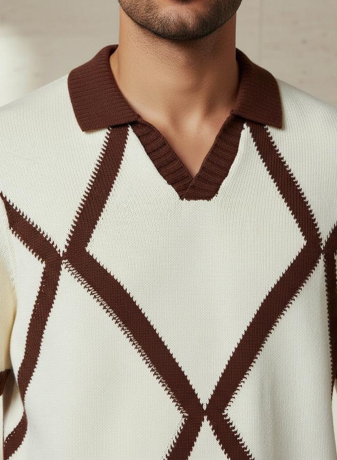 ايكونيك تيشيرت بولو رجالي بأكمام قصيرة وياقة جوني - Image 4