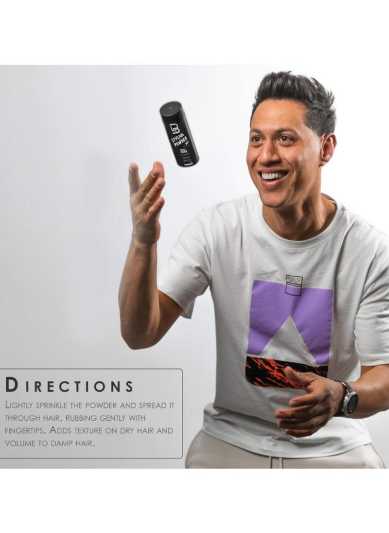 L3 L3 Level 3 Styling Powder - Natural Look Mens Powder - Easy to Apply with No Oil or Greasy Residue (Small - 30 Grams)  - Image 5