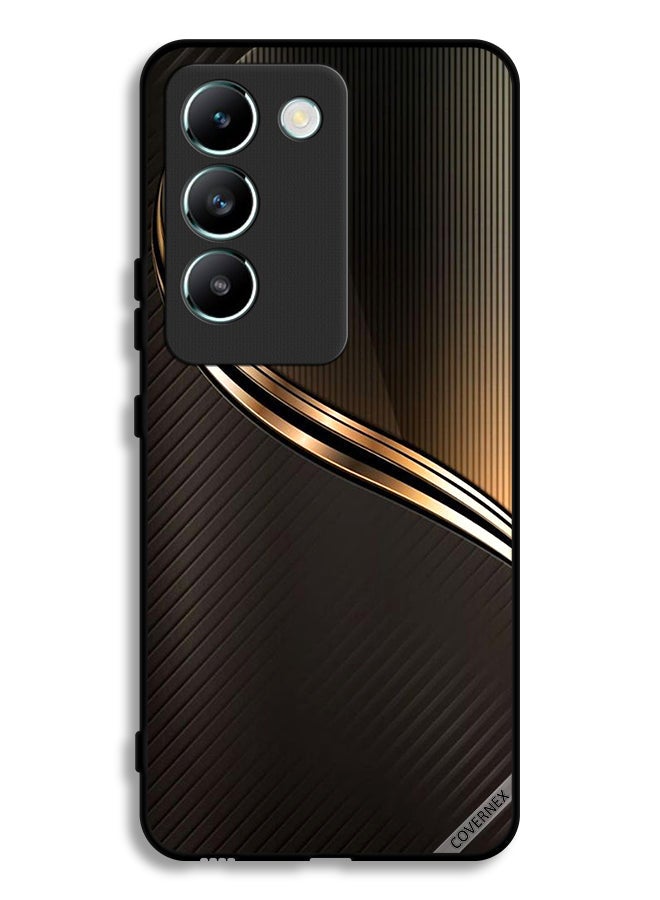 Covernex Vivo Y100 4G Protective Case Cover Steel Pattern - Image 1