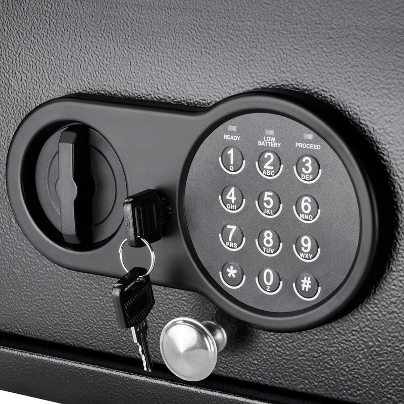 BARSKA BARSKA AX13762 Top Opening Keypad Security Home Drawer SafeBlack 021 Cu Ft - Image 3