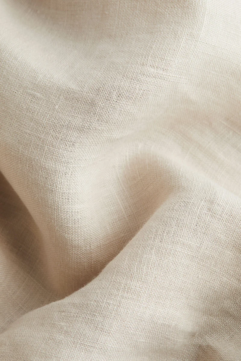 H&M  Washed linen dressing gown  | Best Price UAE