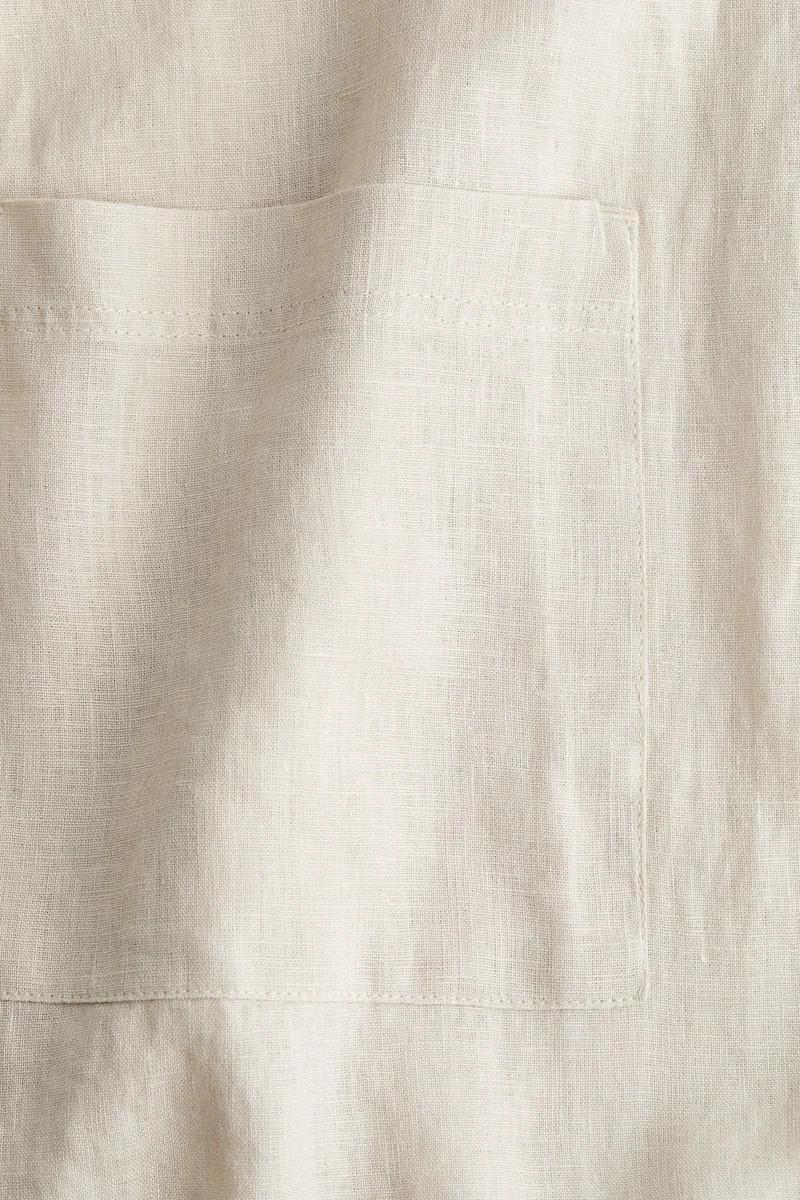 اتش اند ام ملابس نوم من الكتان المغسول