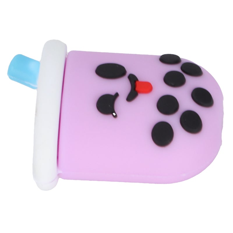 Cute Charging Cable Protector Cord Saver Rubber Sleeve for Mobile Phone USB Data LinesLight Purple - Image 2