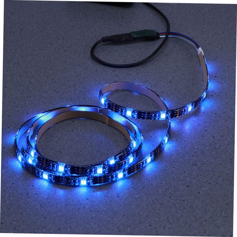 USB Powered RGB LED Strip Light 1 5m Flexible Rope Light Manual Control For TV Decor - Image 3