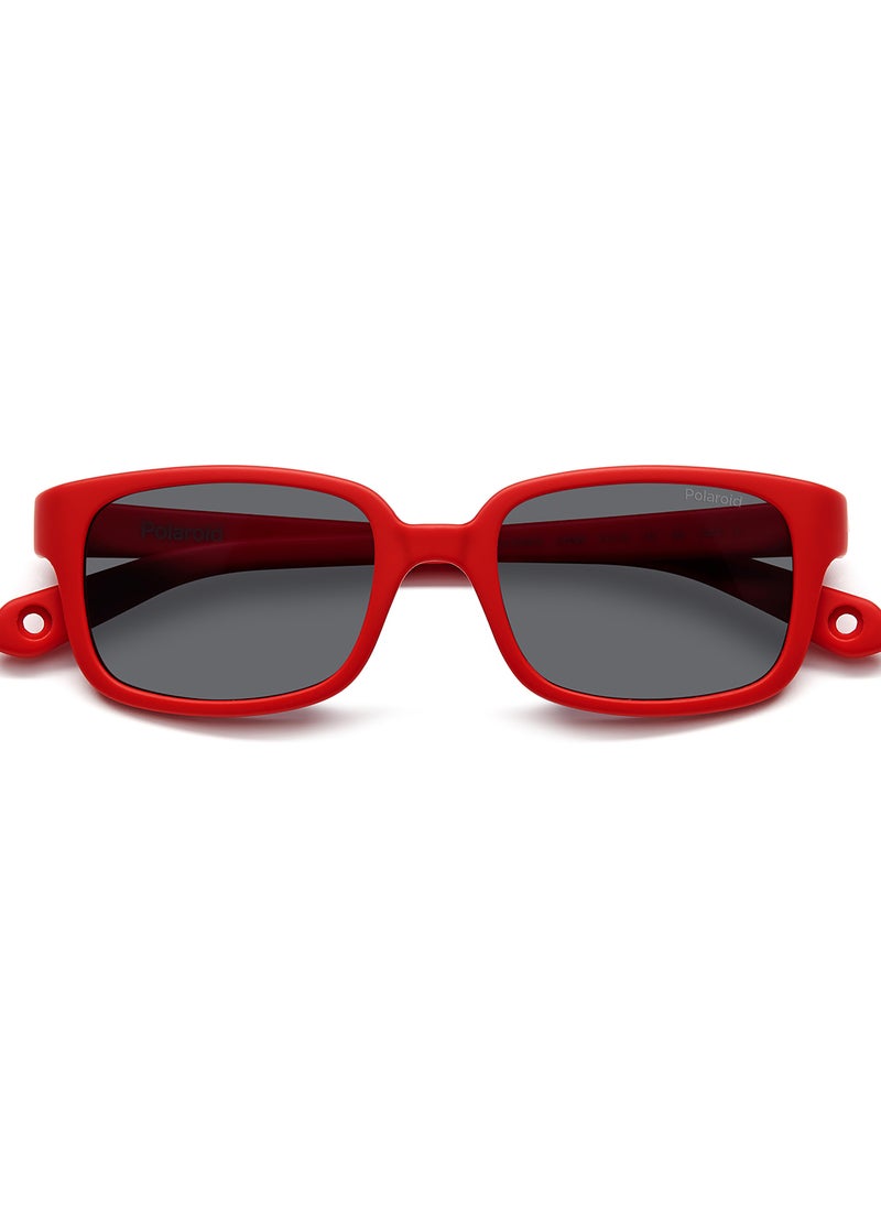 Kids Unisex Polarized Rectangular Sunglasses - Pld K008/S Red Millimeter - Lens Size: 44 Mm - pzsku/Z29F1739C19141DAB0D6EZ/45/_/1708348138/4d61e3b4-c556-4e69-a22b-9eb6188cb46d