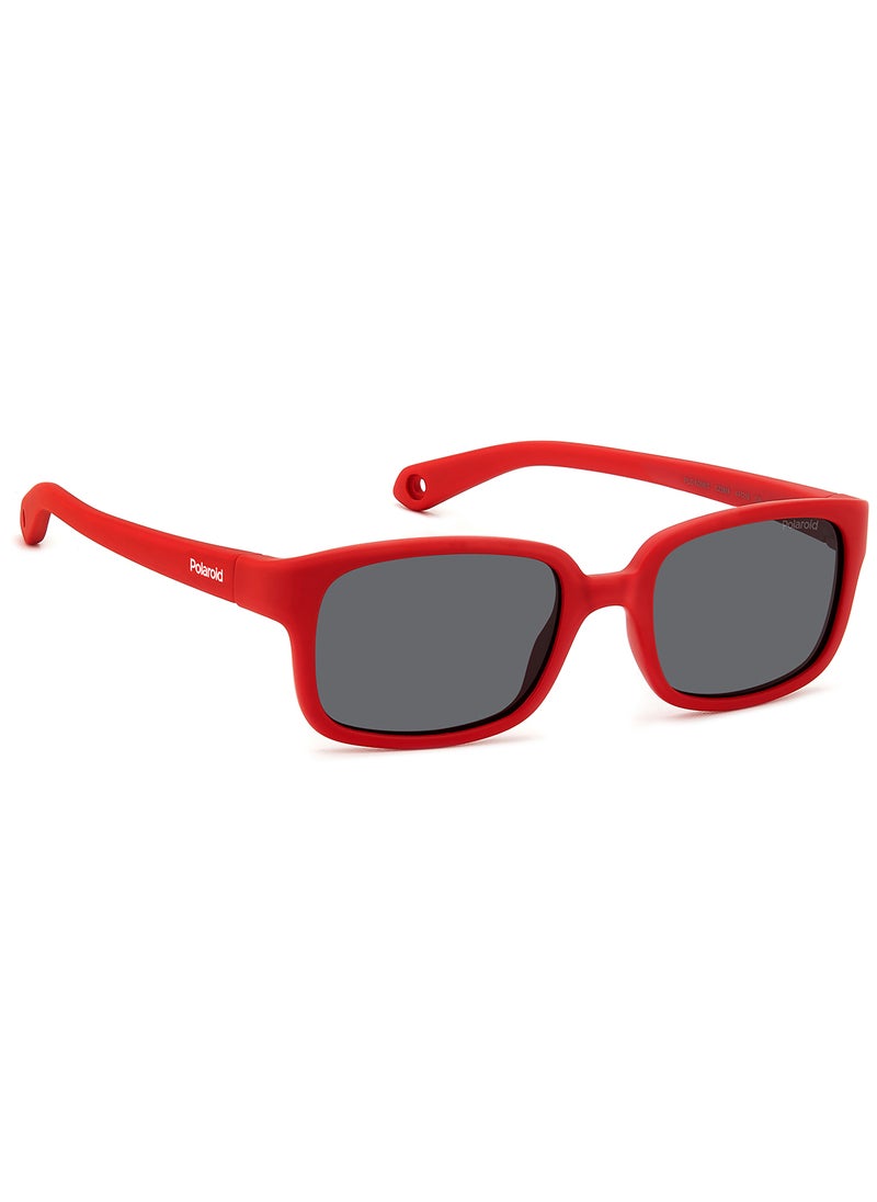 Kids Unisex Polarized Rectangular Sunglasses - Pld K008/S Red Millimeter - Lens Size: 44 Mm - pzsku/Z29F1739C19141DAB0D6EZ/45/_/1708348138/e1fd669c-bb5e-457f-9d38-b5396a7f918c