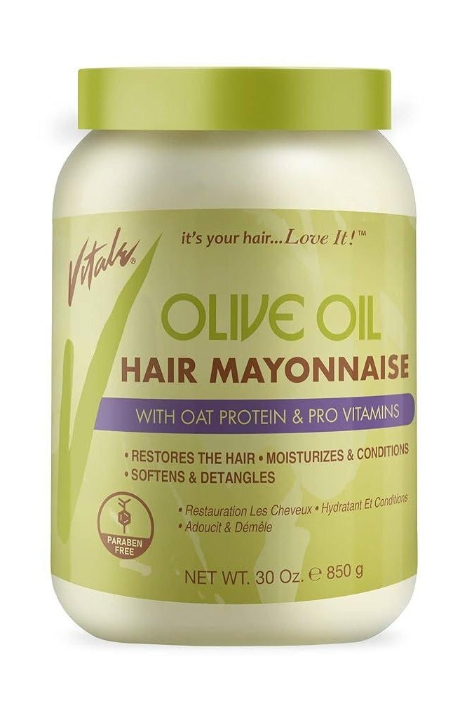 VITALE Olive Oil Hair Mayonnaise With Oat Protein & Pro Vitamins 227 g