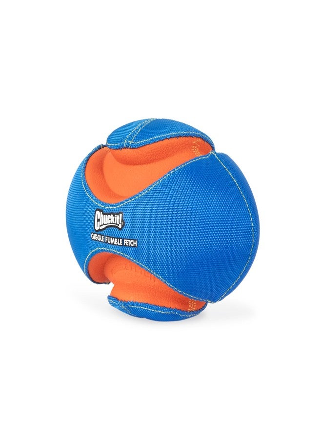 Chuckit! Giggle Fumble Fetch Ball Dog Toy (7.9 Inch Diameter) Giggle Sounds Dog Toy (No Batteries Required), for All Breeds - Image 3