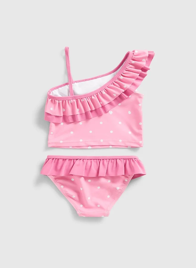 mothercare Pink Asymmetrical Tankini