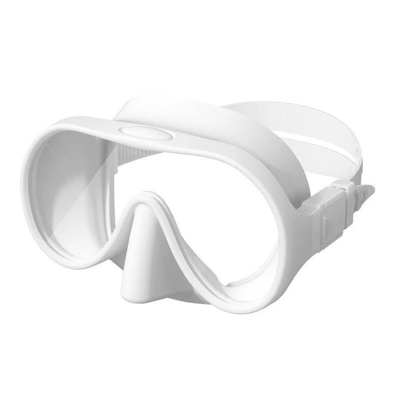 Kids Snorkeling Mask for Beach & Pool Use – Frameless Silicone Seal Anti-Leak Snorkel Goggles with 180° Wide Vision Tempered Glass Lens - Image 1