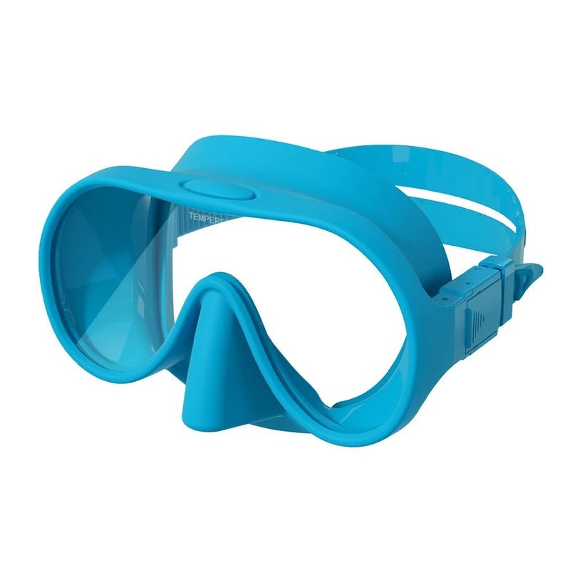 Kids Snorkeling Mask for Beach & Pool Use – Frameless Silicone Seal Anti-Leak Snorkel Goggles with 180° Wide Vision Tempered Glass Lens - Image 5