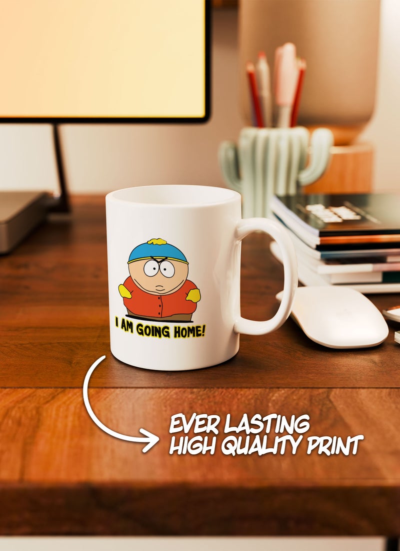 LOUD UNIVERSE White Ceramic Coffee Mug South Park Eric Quote Ceramic Tea Cup - Image 2