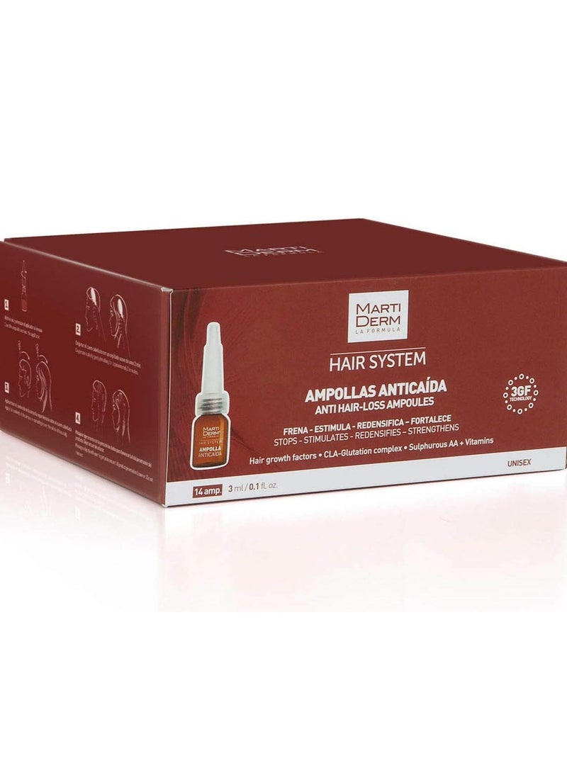 مارتيديرم أمبولات مارتيديرم لعلاج تساقط الشعر، 14 وحدة - Image 1