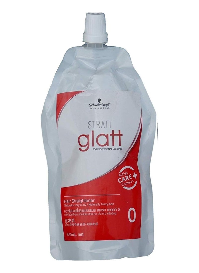 Schwarzkopf - Glatt Professional Hair Straightener No.2 400ml and 400ml Neutralizer 0+N (Very Curly Frizy) - Image 1