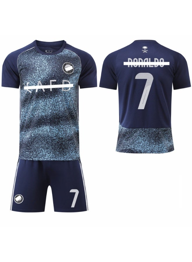 KUYING Brand New Quick Drying Breathable Children's And Adult Football Suit Set - Image 1