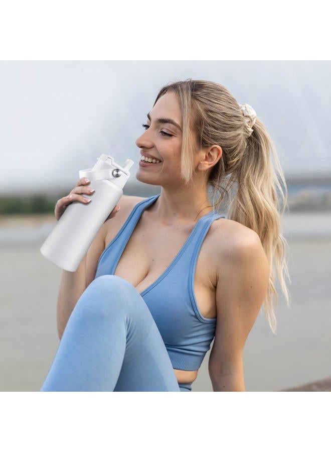 KAKULO Travel Mug with Portable Bluetooth Speaker - Modular Steel Water Bottle w/Handle, BT5.3, TWS Pairing Speaker and Insulated Mug for Camping Sports Beach - Image 3