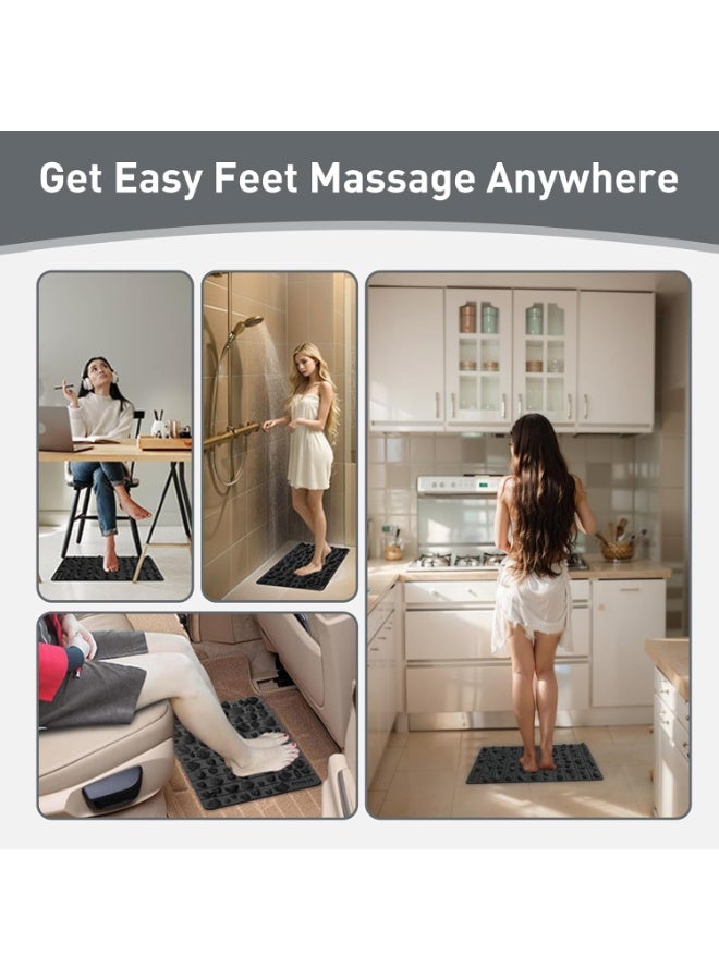 Soofam Portable Foot Massager Pad, Foldable Foot Massager Mat, Pressure Point Massage Pad Mat, Anti Fatigue Office Standing Desk Mat,Standing Pad, Relief for Foot Pain 30 * 50 cm - Image 5