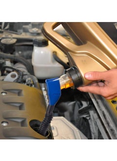 MAHANTAM ENTERPRISE Mahantam Enterprise Universal Flexible Plastic FunnelAntiSpill FuelDispensing PetrolDieselWaterOilFuelCoolantKeroseneSpillFreeHandFree for Automotive Oil and Household Uses2  - Image 3