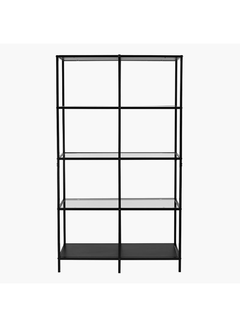 Home Box Arc/Ory Wide Shelving Unit with 3 Shelves 36 x 175 x 100 cm  - Image 3